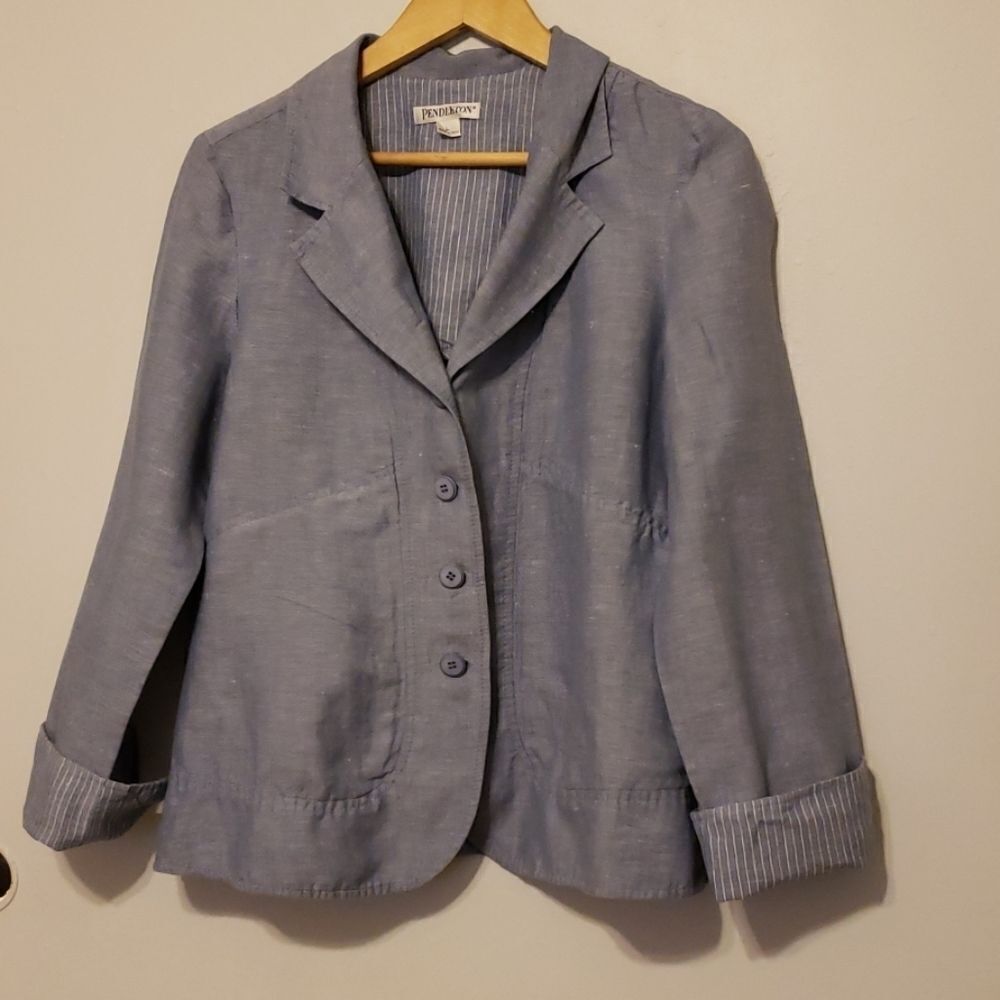 Pendleton linnen blazer L